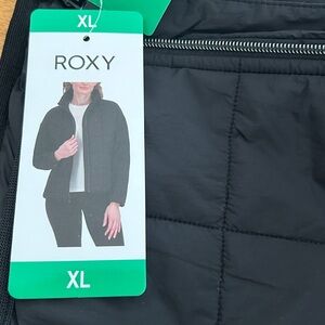 Roxy Women's Black Puffer Jacket